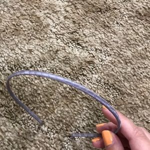 Light purple ribbon headband